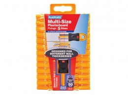 Plasplugs Multi-Size Plasterboard Fixings (50) £4.39